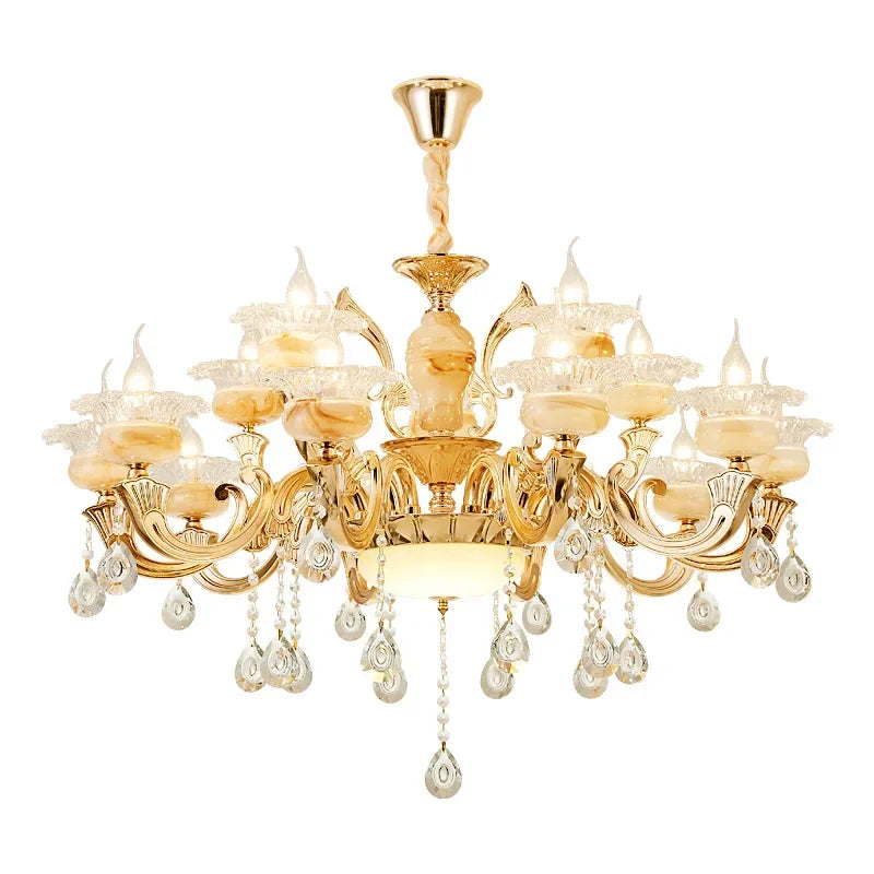 ثريا دولوميت LED بستة مصابيح من DecorBites™ للردهة وغرفة المعيشة والمطبخ - إضاءة سقف عصرية