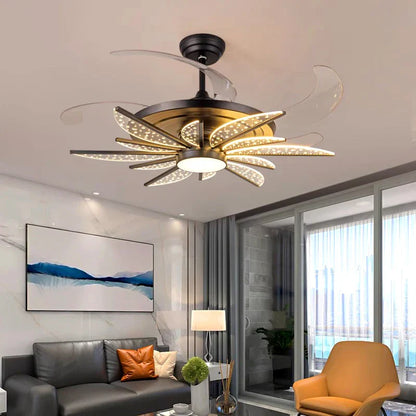 DecorBites™ Kids Bedroom Ceiling Fan with Remote Control and LED Light