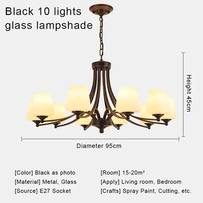 Lámparas de techo tipo araña de cristal DecorBites™ para espacios de vida modernos