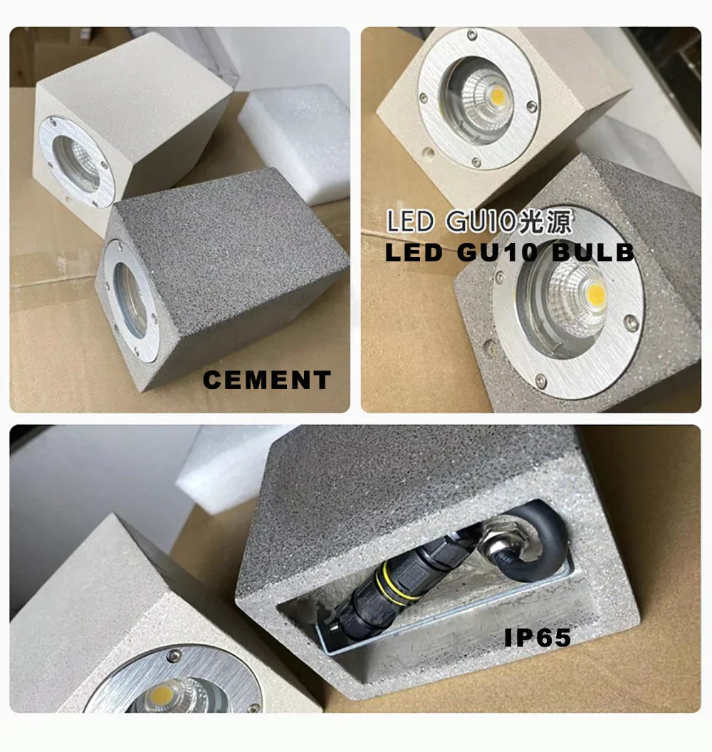 DecorBites™ Japanese Style Wall Lamp with IP65 Waterproof Design