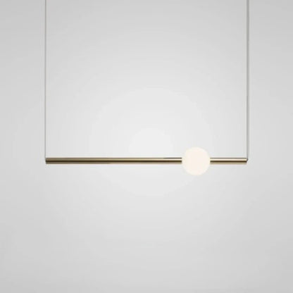 DecorBites™ Glass Pendant Lights: Modern Long Hanging Lamps for Kitchen, Dining Room, and Shop