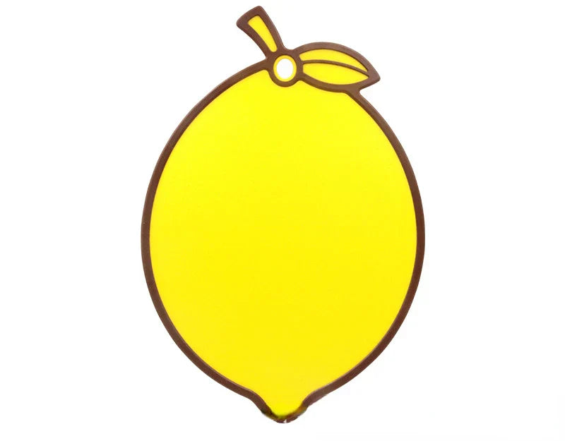 Tabla de cortar DecorBites™ con forma de fruta - Utensilios de cocina seguros para el hogar