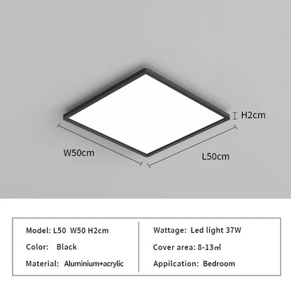 DecorBites™ LED Ceiling Lights for Home Deco - Minimalist Modern Lighting Fixture