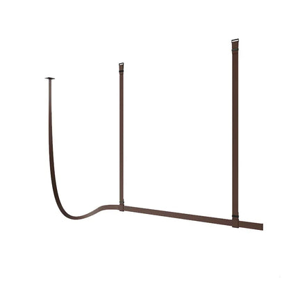 DecorBites™ Leather Belt Chandelier Pendant Light for Modern Minimalist Home Decor