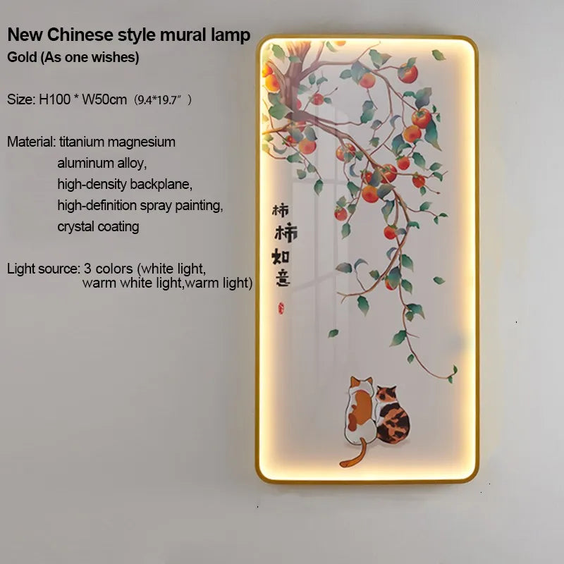 DecorBites™ LED Landscape Wall Sconce for Home Decor