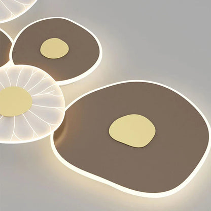 DecorBites™ Lotus Leaf LED Wall Light: 3 Dimming Modes, Stylish Décor for Home, Hotel, Restaurant