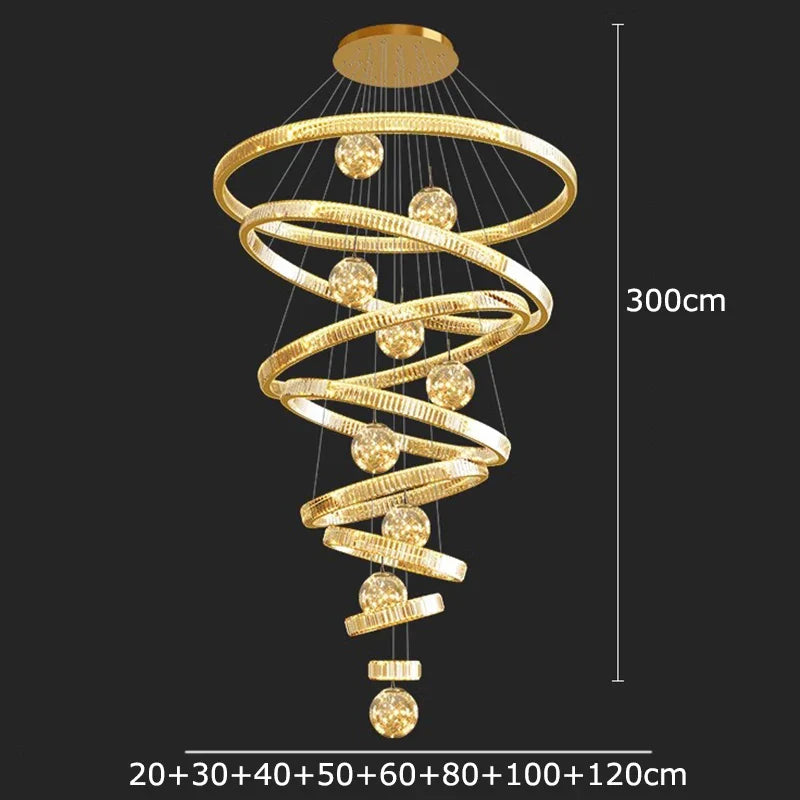 DecorBites™ Crystal Chandelier: Modern Living Room Pendant Lamp for Elegant Interior Lighting