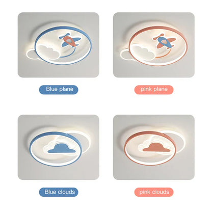 ثريا سقف LED لغرفة الأطفال من DecorBites™، مصباح معلق حديث لغرفة الدراسة