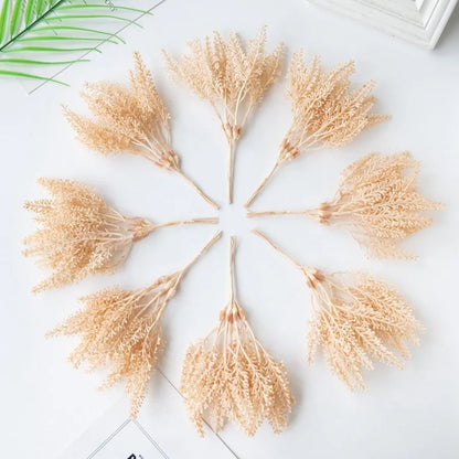 DecorBites™ Golden Wheat Ear Artificial Plants for Home Wedding Decoration