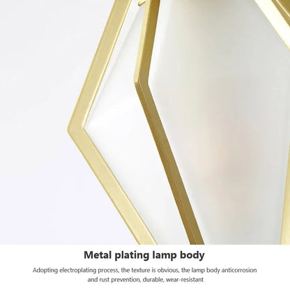 DecorBites™ LED Glass Pendant Light for Home, Cafe, Bar | Modern Designer Art Lamps