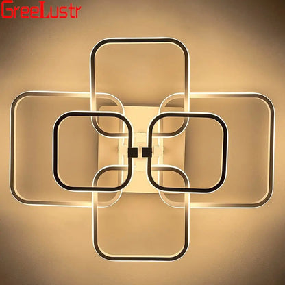 Lámpara de techo cuadrada LED DecorBites™ para sala de estar y dormitorio