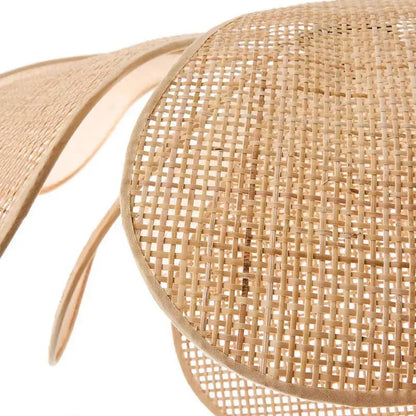 DecorBites™ Japanese Wicker Petal Chandelier for Tea House Dining, Parlor, Restaurant