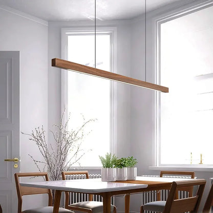 Lámparas colgantes lineales LED DecorBites™: Iluminación moderna para islas de cocina y comedores