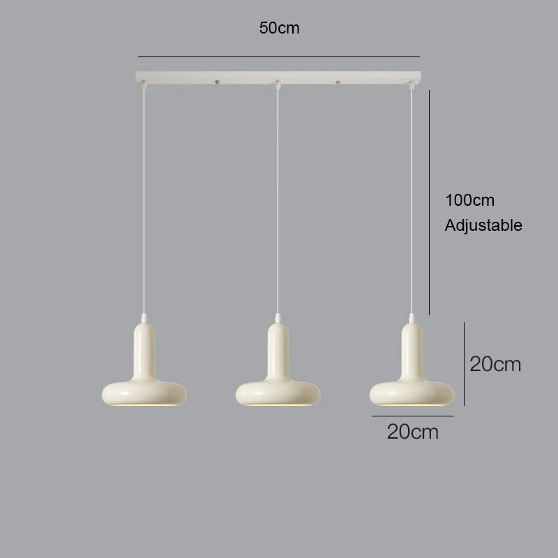 DecorBites™ LED Minimalist Nordic Pendant Chandelier for Living Room, Bedroom, and Bedside