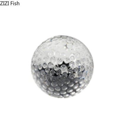 DecorBites™ Golf Crystal Ball Desk Decoration - Minimalism Aesthetic Room Decor