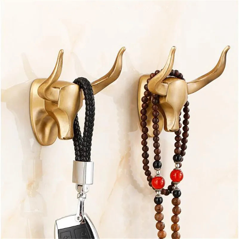 DecorBites™ Antique Aluminum Robe Hook for Bathroom Accessories and Clothes