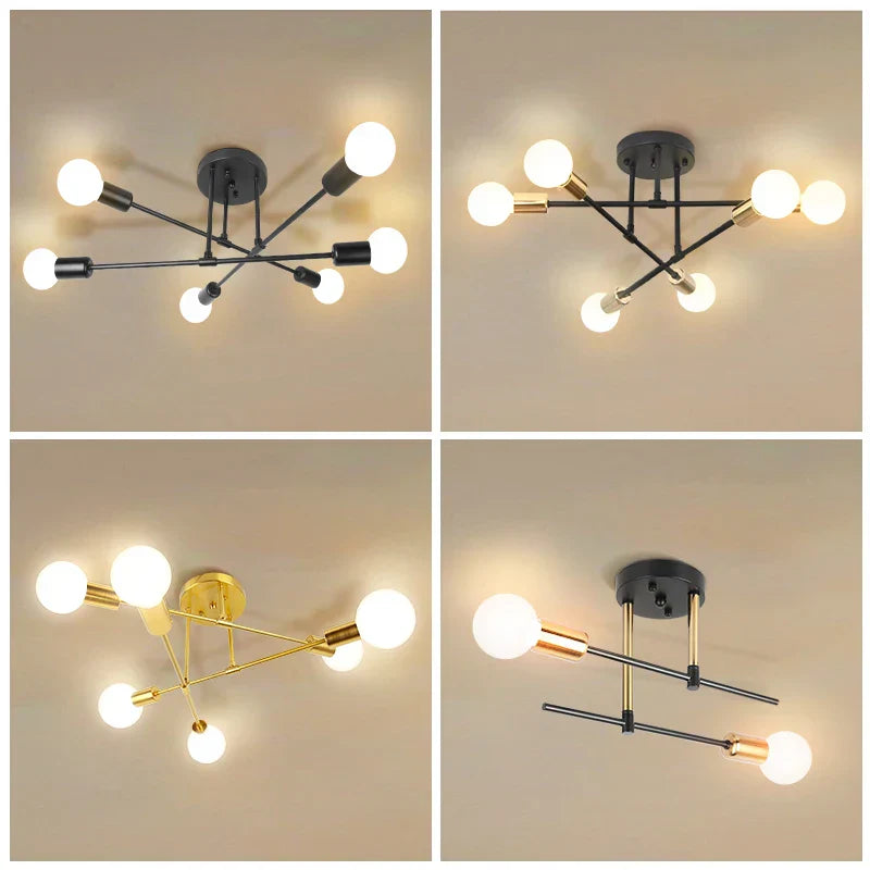 Lámpara colgante de techo LED DecorBites™ para cocina, sala de estar y decoración del hogar