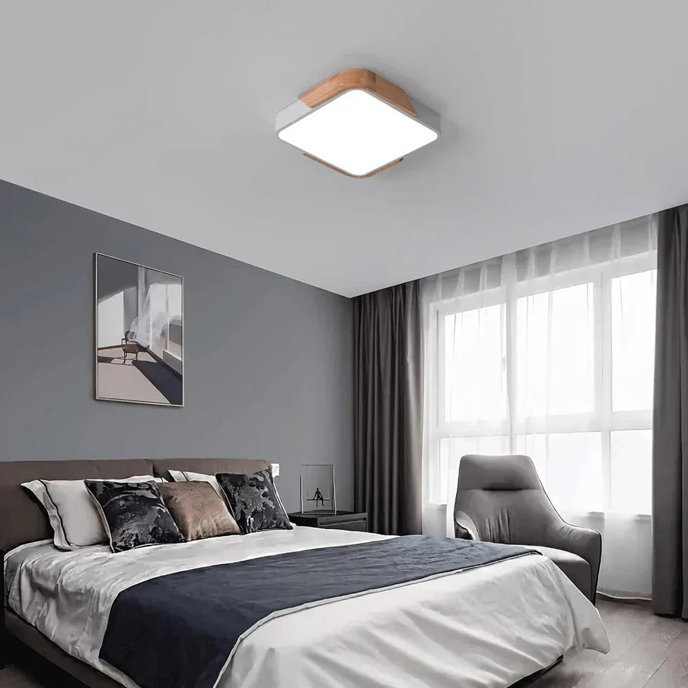 DecorBites™ LED Ceiling Light: Modern Bedroom Chandelier for Home Decor