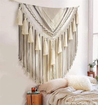 Decobites Macrame Tassel Wall Hanging Tapestry Wedding Home Décor