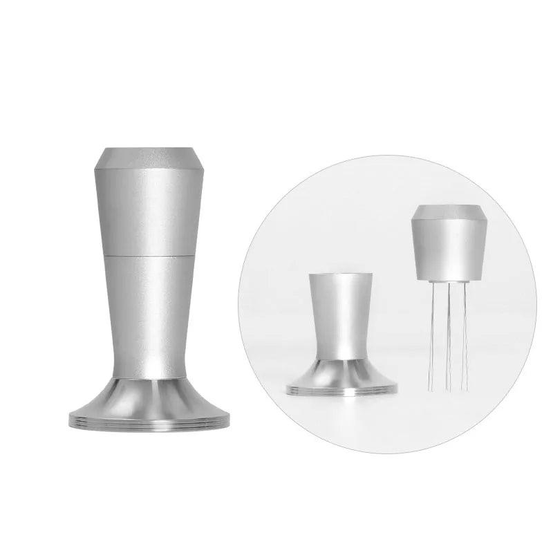 DecorBites™ Coffee Distributor & Tamper Set with Magnetic Stirrer and WDT Tool