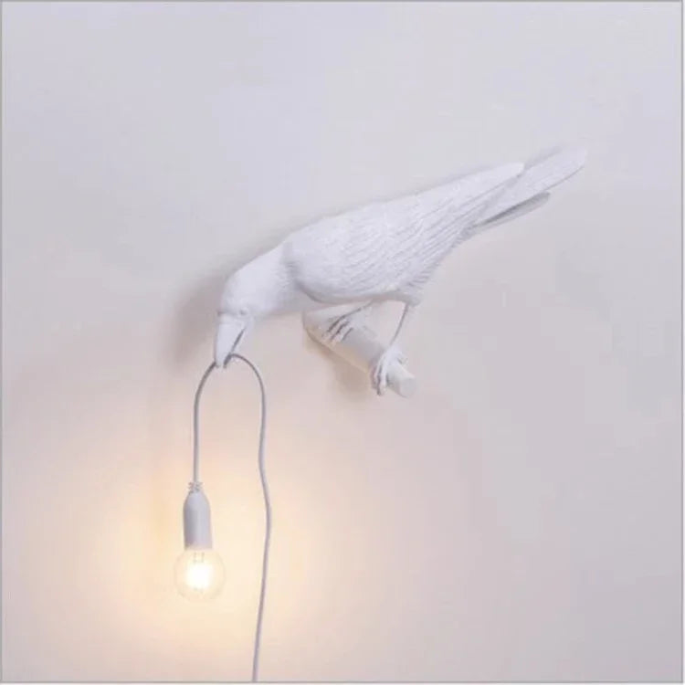 DecorBites™ Lively Bird Resin Table Lamp - Home Decor Lighting for Bedroom, Living Room