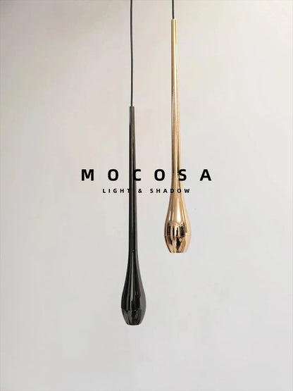 Droplet Aluminum Pendant Light With Remote Dimming