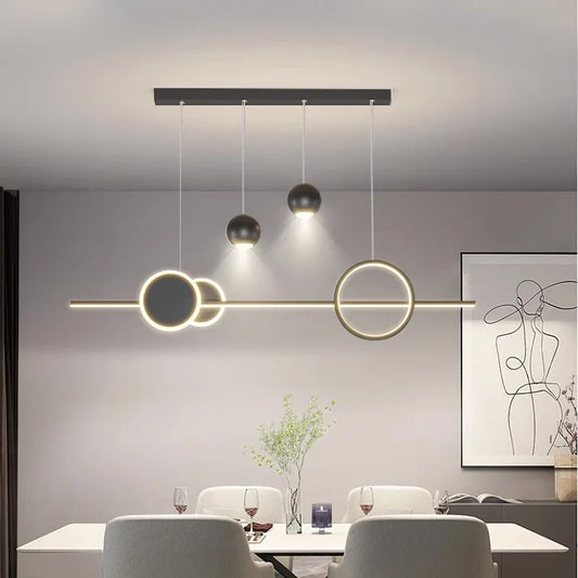 DecorBites™ LED Pendant Light Chandeliers for Modern Home Decor and Indoor Lighting