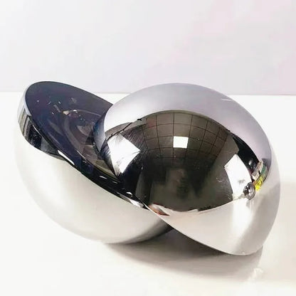 ديكور بايتس™ - كرة زجاجية هندسية - تمثال صغير لديكور المنزل