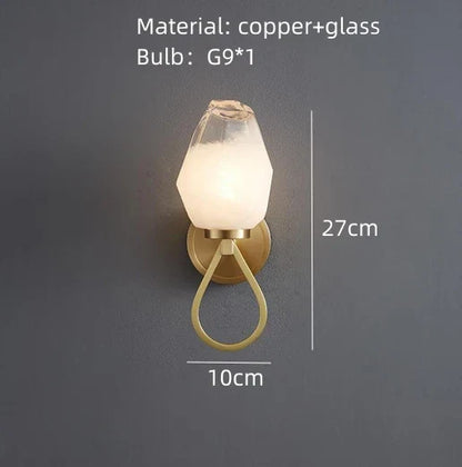 DecorBites™ Adjustable Brass Chandelier with G9 Bulb in Black Gold Copper for Kitchen & Restaurant