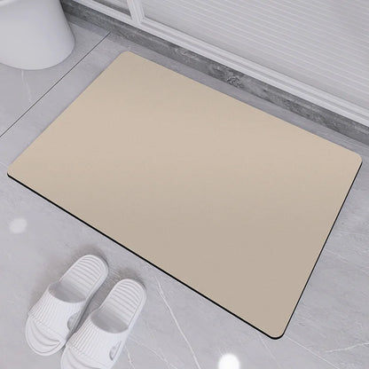 DecorBites™ Diatom Ooze Bath Rug: Super Absorbent Non-slip Mat for Bathroom & Toilets