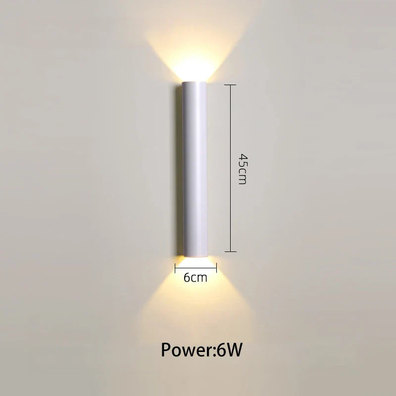 DecorBites™ LED Wall Lamp: Lone Line Up and Down Light for TV Background or Bedroom