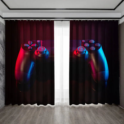 Decobites Game Console Handle Curtains: Kitchen, Cafe, Living Room, Balcony Décor