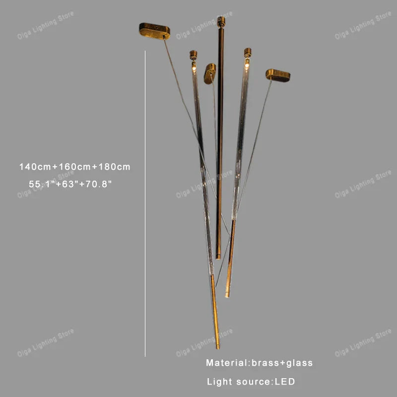 DecorBites™ Industrial Nordic LED Pendant Light for Dining Room Decor