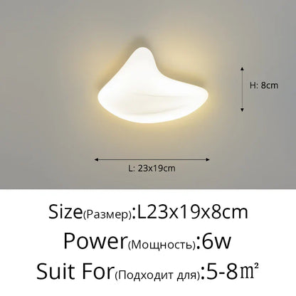 ثريا السقف DecorBites™ Aisal Flower مع خاصية التعتيم عن بُعد لديكور المنزل العصري