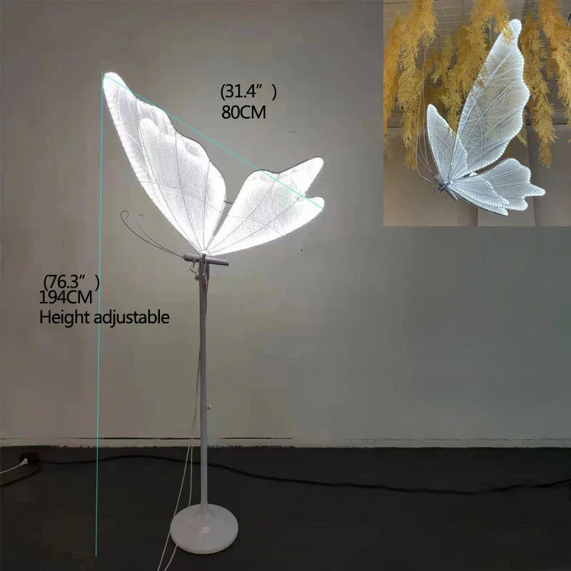 Lámpara de decoración de boda LED Mariposa de encaje Decorbites™