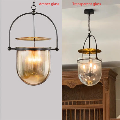 Decorbites™ Glasanhängerleuchte: Vintage skandinavisches Deckenleuchte für Esszimmer, Bar, Schlafzimmer