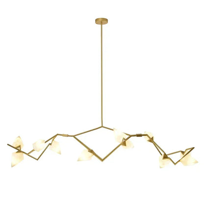 DecorBites™ Gold Chandeliers: Luxurious Lighting for Indoor Living Space & Restaurant Decoration