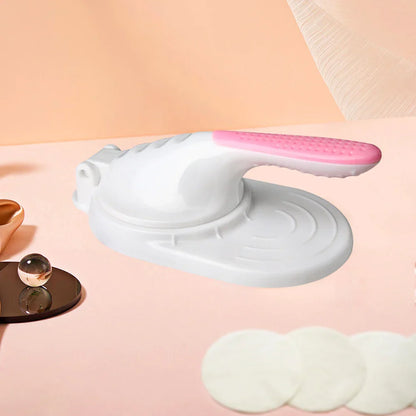 DecorBites™ Dumpling Skin Maker: Dough Press Tool for Homemade Wrappers