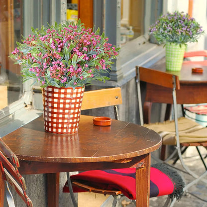 ديكوربايتس™ - نبات بونساي اصطناعي من نوع Babysbreath Lover Fruit للحديقة المنزلية والفعاليات