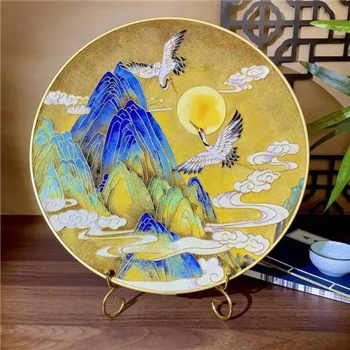 DecorBites™ Cloisonne Silk Enamel Painting DIY Kit - Beginner Handmade Material Package