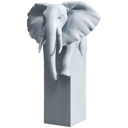 DecorBites™ Elephant Ornaments: Light Luxury Living Room Decor for Home & Office