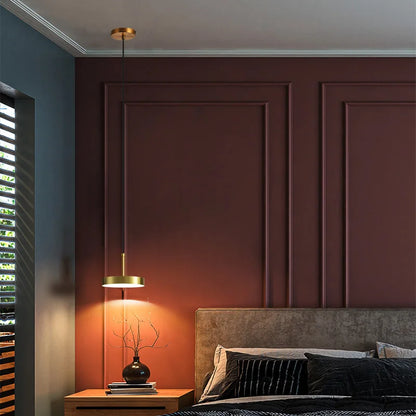 DecorBites™ Brass LED Pendant Lights for Modern Nordic Style Bedroom and Dining Room