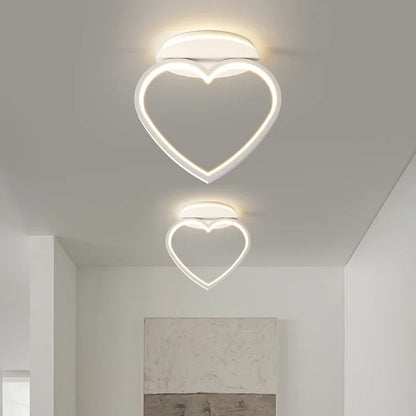 DecorBites™ Heart Ceiling Light: Modern Hallway Aisle Entryway Lighting Fixture