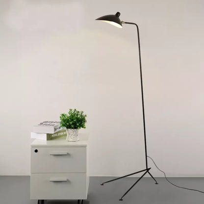 DecorBites™ Black Serge Mouille Tripod Floor Lamp - Loft Industrial Standing Lamp