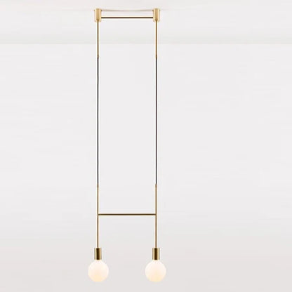 ديكوربايتس™ مصابيح معلقة هندسية من الحديد لغرفة الطعام وغرفة النوم والمقهى والديكور الداخلي