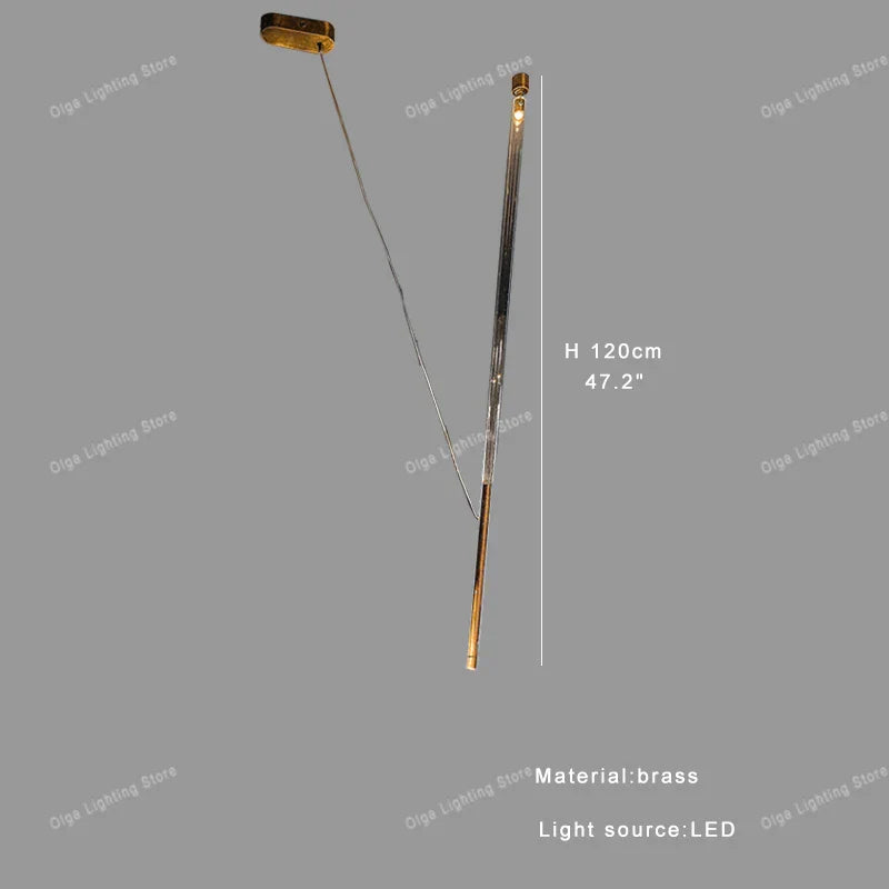 DecorBites™ Industrial Nordic LED Pendant Light for Dining Room Decor