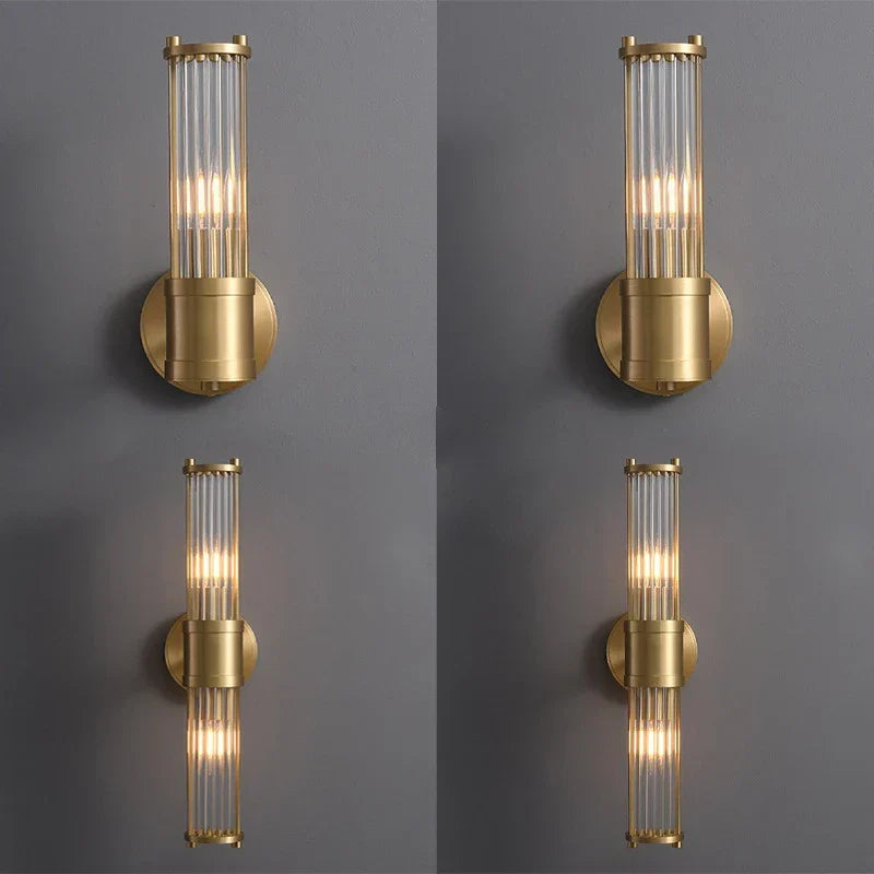 Apliques de pared LED de cristal DecorBites™ para salas de estar y dormitorios de lujo: una elegante solución de iluminación interior