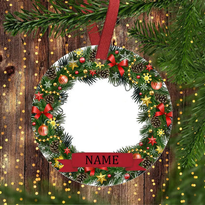 Personalized Pet Ornament Custom Dog Christmas Pet Memorial Cat and Dog Christmas Photo Ornament Cat Portrait Name Gift