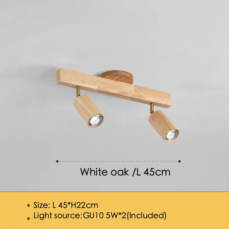 مصباح سقف LED GU10 قابل للتعديل من DecorBites™ لإضاءة المنزل