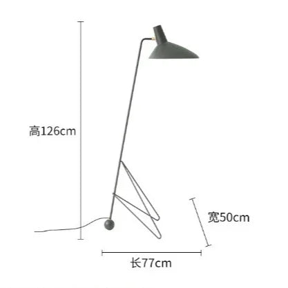 DecorBites™ Denmark Tripod Desk Lamp - Floor/Table Light Fixture